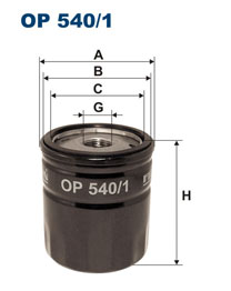 33979e41-b6cc-11e6-8ff3-0cc47a3200a7 PH 5566 A Фильтр масляный FILTRON OP540 1T PSA C3 4 5
