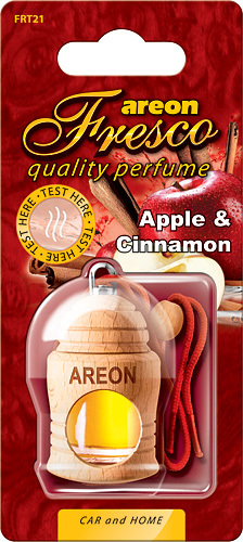 d5d81f67-d872-11e5-ac7f-0cc47a3200a7 AREON FRESCO Ароматизатор дер.+стекл.  Яблоко и корица   FRTN21
