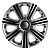 Колпаки на колеса 14 "DTM" super silver (4шт)